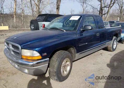 2000 Dodge Dakota Slt/Sport z USA, uszkodzony, nr VIN 1B7GL22X9YS523979